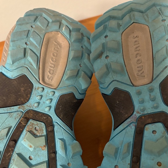 Saucony Black and Pink Athletic Shoes Women’s size 8 - Picture 8 of 10